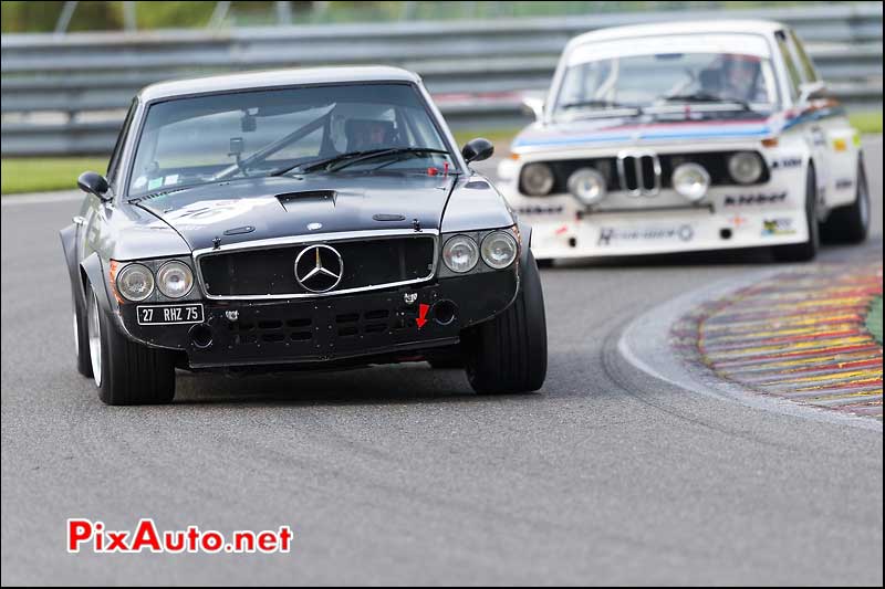 Mercedes-Benz 350SLC, Augustin Cochin, Spa-Classic 2013, T2-n16