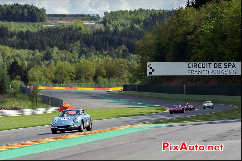 Ferrari 275GTBC, Vincent Gaye, Trofeo-Nastro-Rosso, Spa-Classic 2013