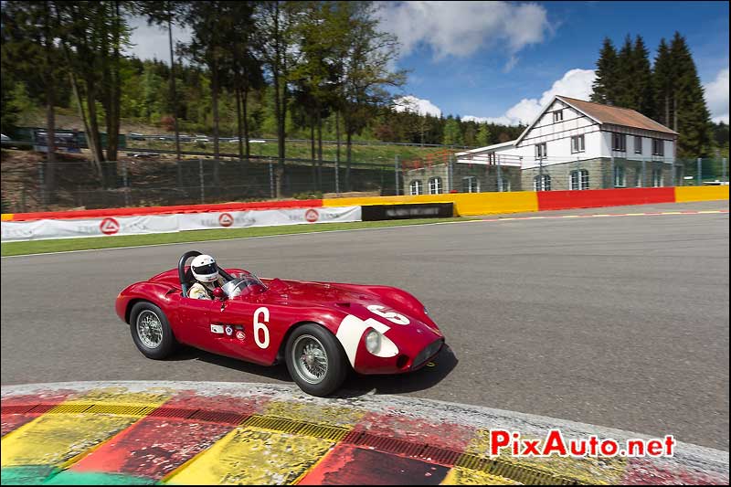 Maserati 300S, Carlo Vogele, Trofeo-Nastro-Rosso, Spa-Classic 2013