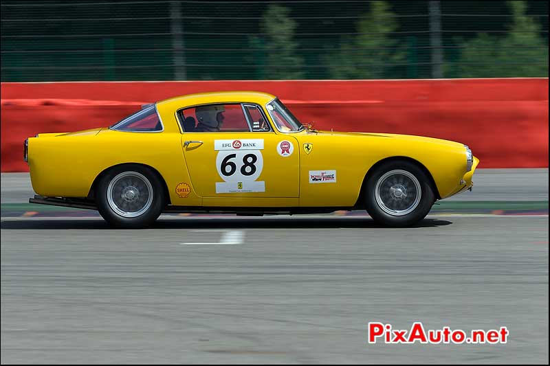 Ferrari 250GT Boano, Philippe Gertsch, Trofeo-Nastro-Rosso, Spa-Classic 2013