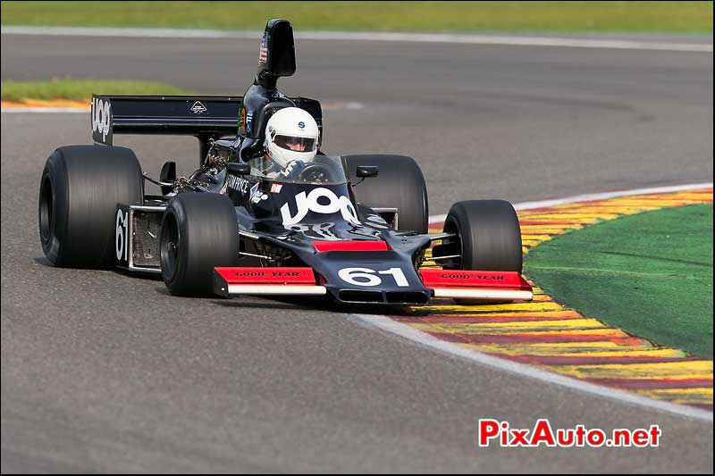 Formule1 Shadow DN5, circuit Spa-Francorchamps