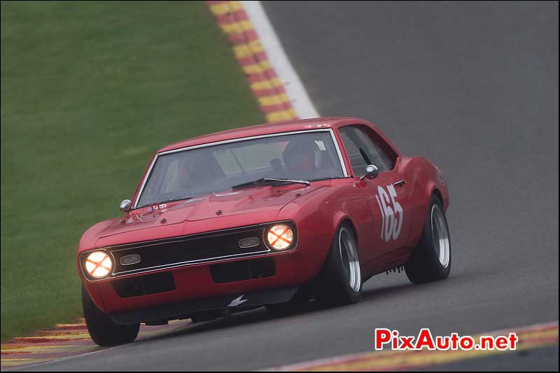 Chevrolet Camaro, circuit Spa-Francorchamps