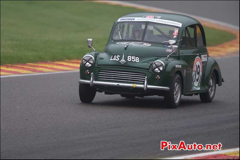 Morris Minor GT, raidillon Spa-Francorchamps