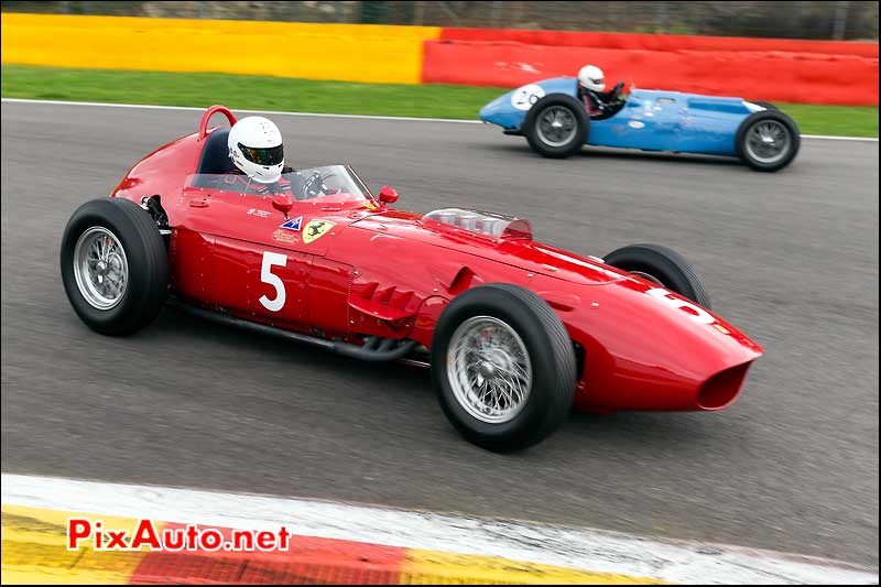 monoplace Ferrari 246 Dino, Historic-Grand-Prix-Cars-Association