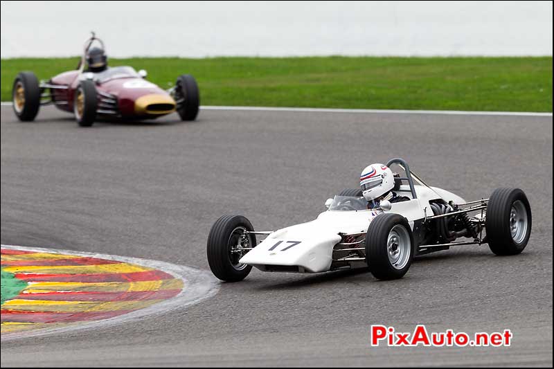 Monoplace Lotus 59, Historic-Sports-Car-Club, Spa-Francorchamps 2013