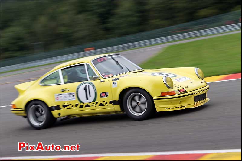 Porsche 911 RSR numero11, Master Touring Cars, Spa-Francorchamps