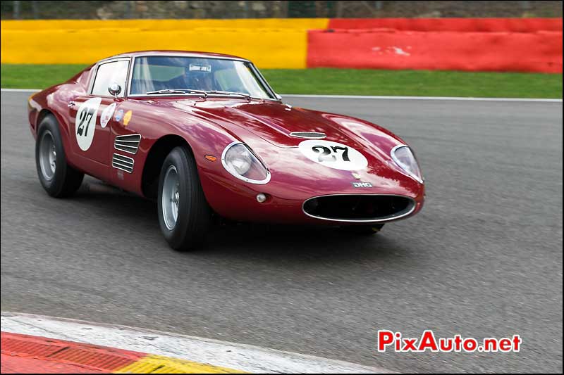 Ferrari 250GT numero27, pre-63 Spa-Francorchamps S6H