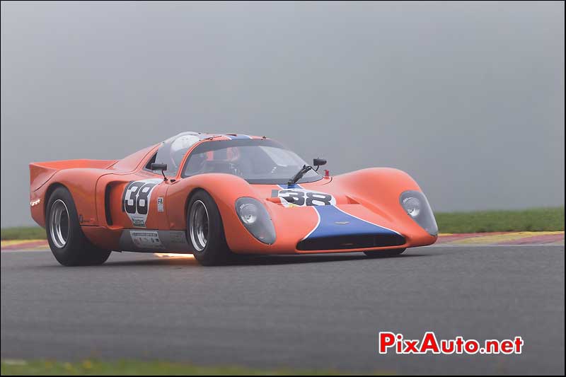 Prototype Chevron B16, circuit Spa-Francorchamps, S6H