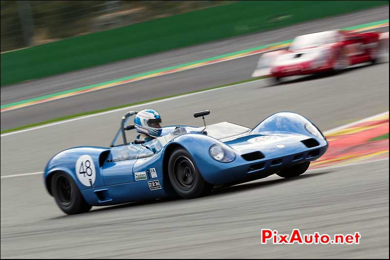 Prototype Elva MK8, circuit Spa-Francorchamps, S6H