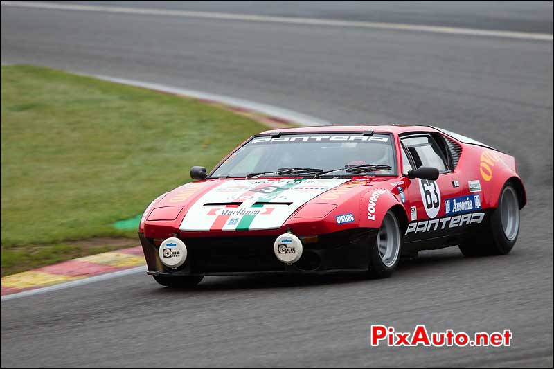 Prototype DeTomaso Pantera, circuit Spa-Francorchamps, S6H