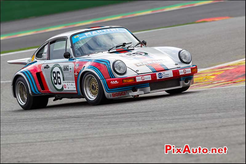 Porsche 911 RSR Martini, circuit Spa-Francorchamps, S6H