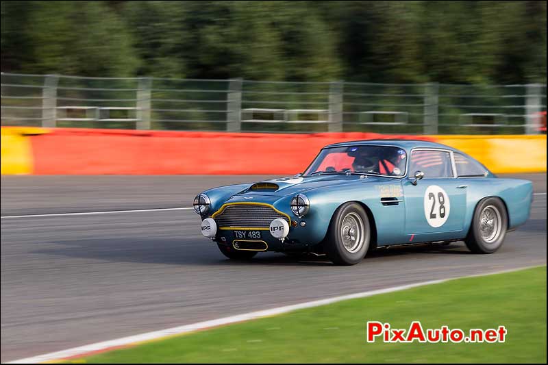 Aston Martin DB4 numero28, Spa-Six-Hours