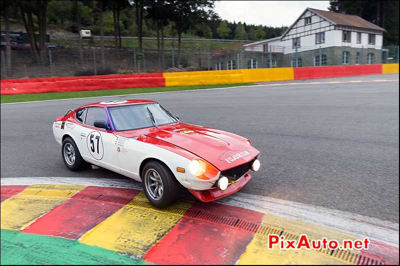 coupe Datsun 240Z numero57, Spa-Six-Hours