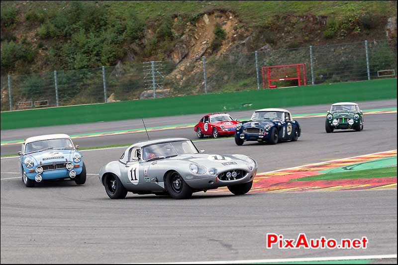 Jaguar e-type numero11, Spa-Six-Hours