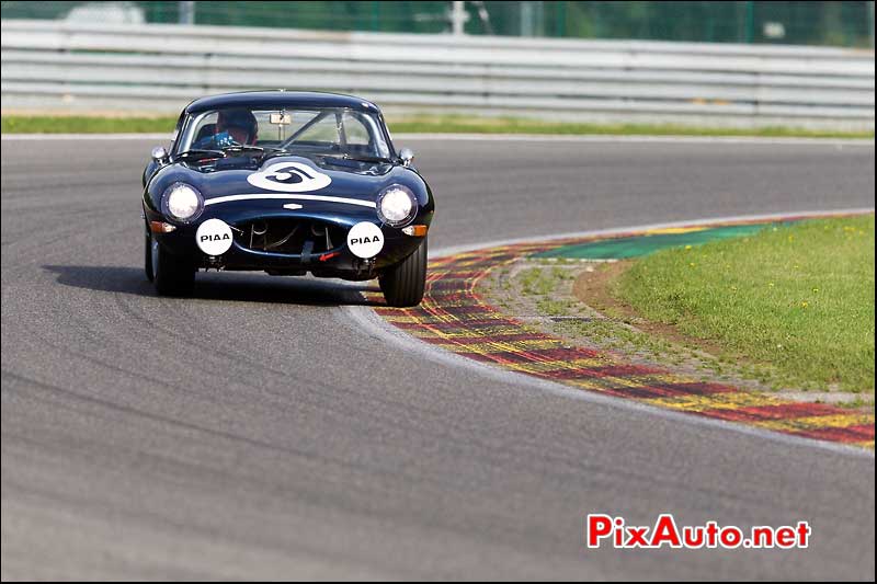Jaguar e-type numero5, Spa-Six-Hours