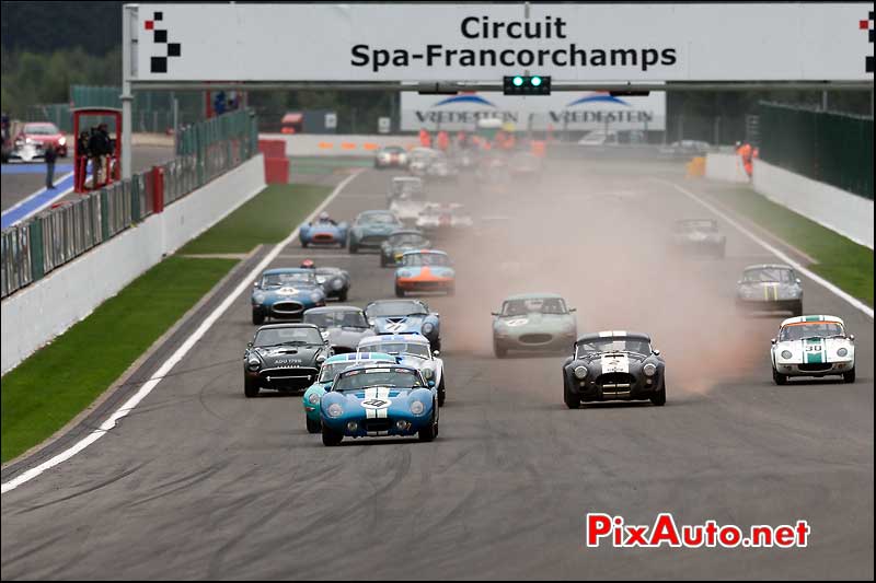 Start race Master Gentlemen Drivers Spa-Francorchamps