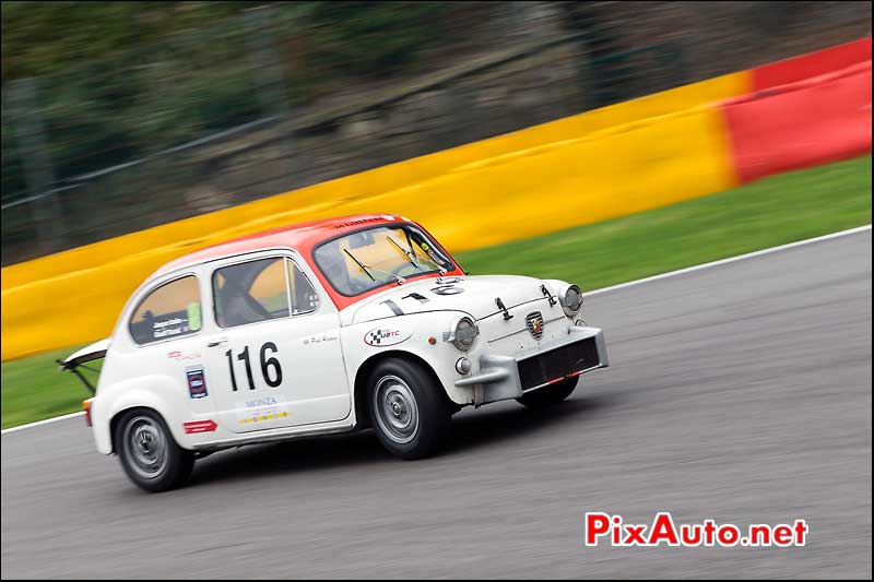 Fiat Abarth 1000TC numero116, U2TC Spa-Francorchamps