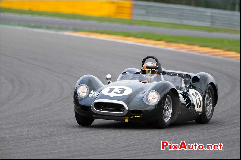 Lister Knobbly numero13, Stirling Moss Trophy Spa-Francorchamps