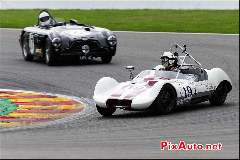 Elva Mk V numero19, Stirling Moss Trophy, Spa-Francorchamps