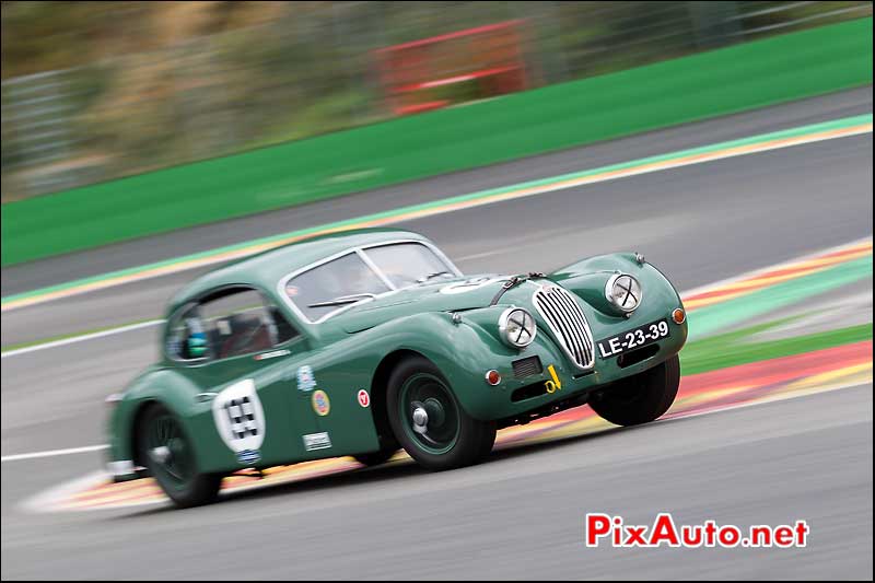 Jaguar XK140 FHC, Woodcote Trophy, Spa-Francorchamps
