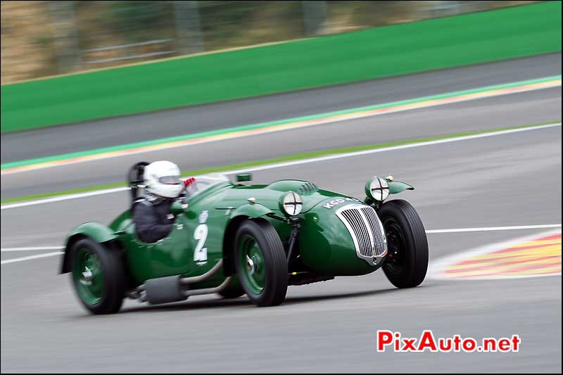 Frazer Nash Le Mans replica, Woodcote Trophy, Spa-Francorchamps