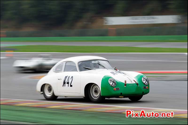 Porsche 356, Woodcote Trophy, Spa-Francorchamps