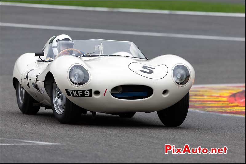 Jaguar D-Type, Woodcote Trophy, Spa-Francorchamps