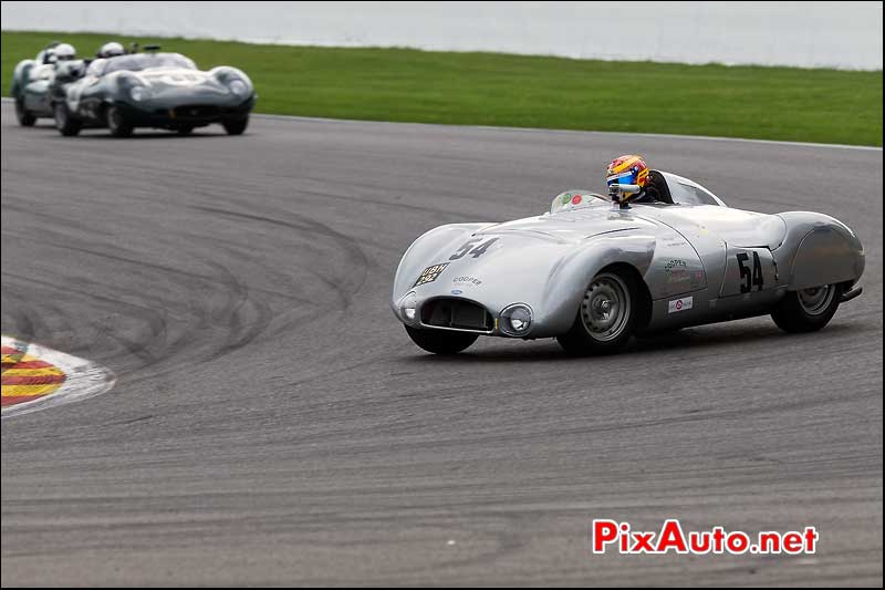Cooper Jaguar T33, Woodcote Trophy, Spa-Francorchamps