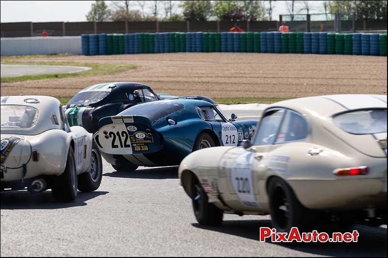 AC Cobra Daytona, n212, Circuit Magny-Cours Tour Auto