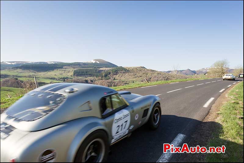 AC Cobra, n217, massif central, Tour Auto 2013