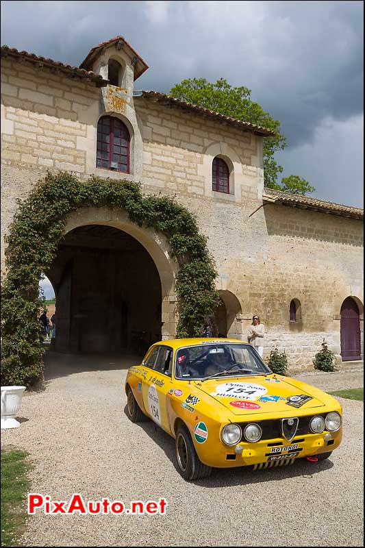 Alfa Romeo 1750GTAM, n154, la Taillee Tour Auto