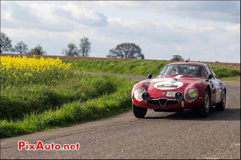 Alfa Romeo TZ, n7, Tour Auto 2013