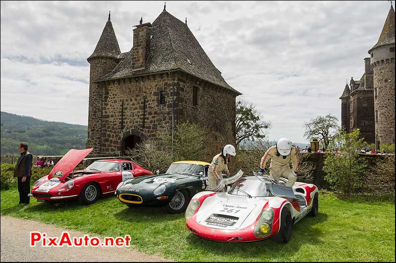 Porsche 910, n261, Pesteils Tour Auto Optic 2000