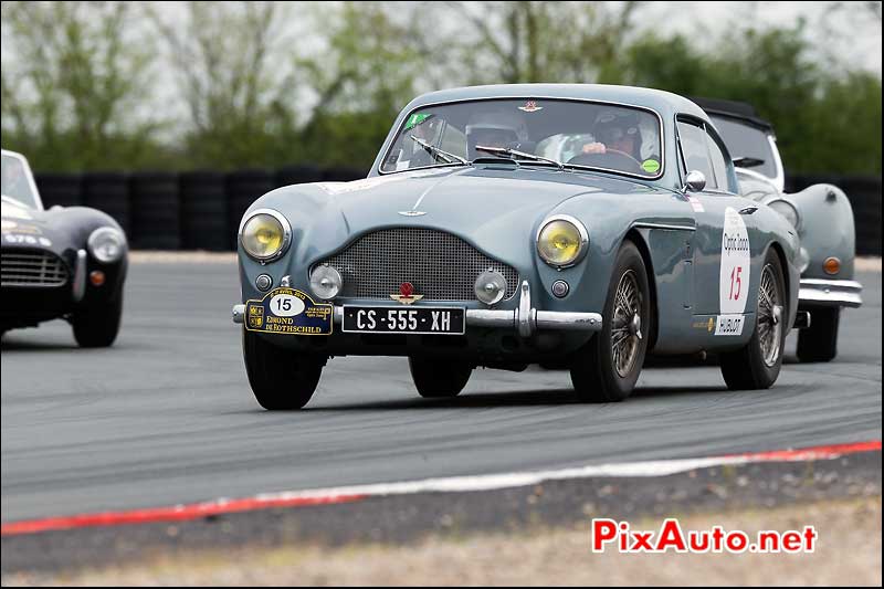 Aston Martin DB2/4, n15, Circuit Val-de-vienne, Tour Auto