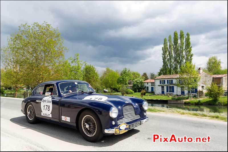 Aston Martin DB2/4, n178, marais PoitevinTour Auto