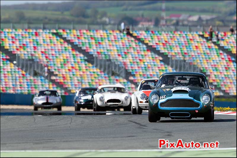 Aston Martin DB4GT, n238, Circuit Magny-Cours Tour Auto