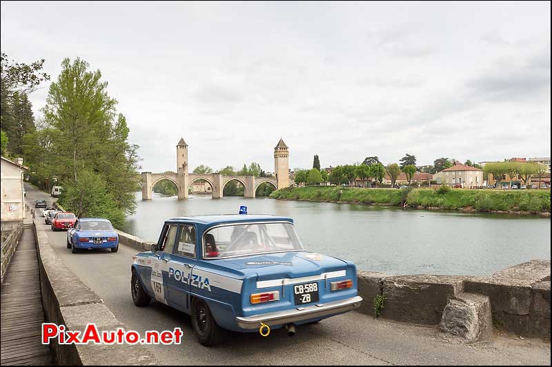 Cahors pont Valentre, Tour Auto 2013