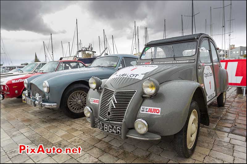 citroen 2cv, n1, La Rochelle, Tour Auto 2013