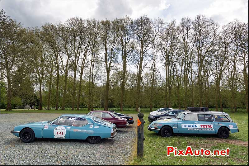 Citroen SM, n141, la Taillee Tour Auto 2013