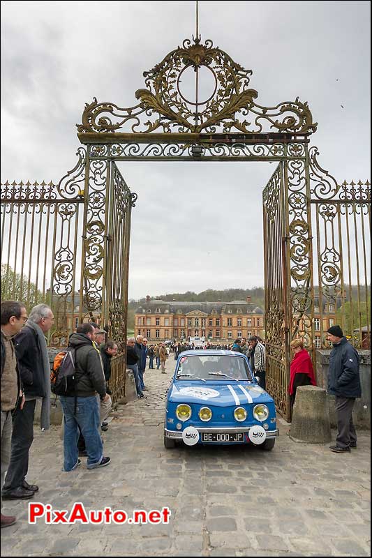 grille chateau Dampierre R8 Gordini, Tour Auto 2013