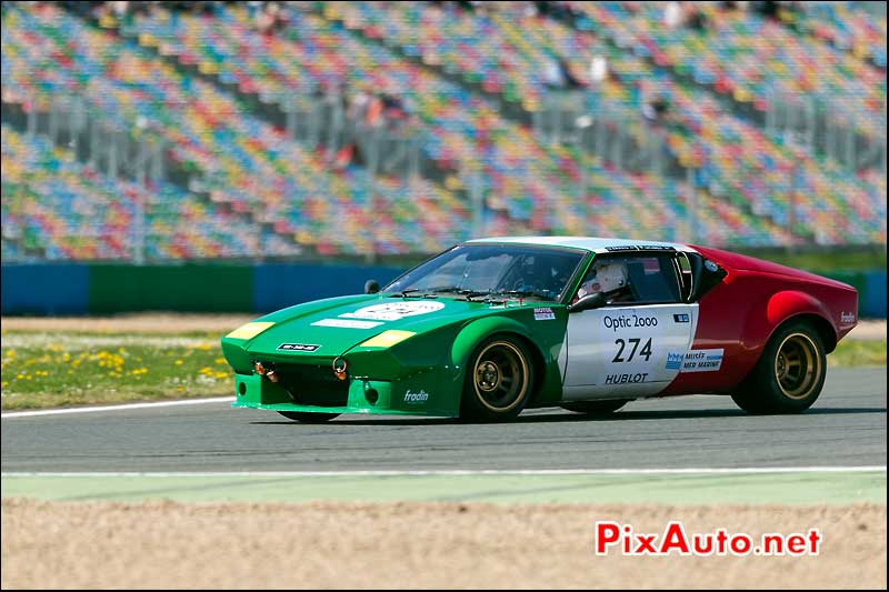 De-Tomaso Pantera, n274, Circuit Magny-Cours Tour Auto 2013