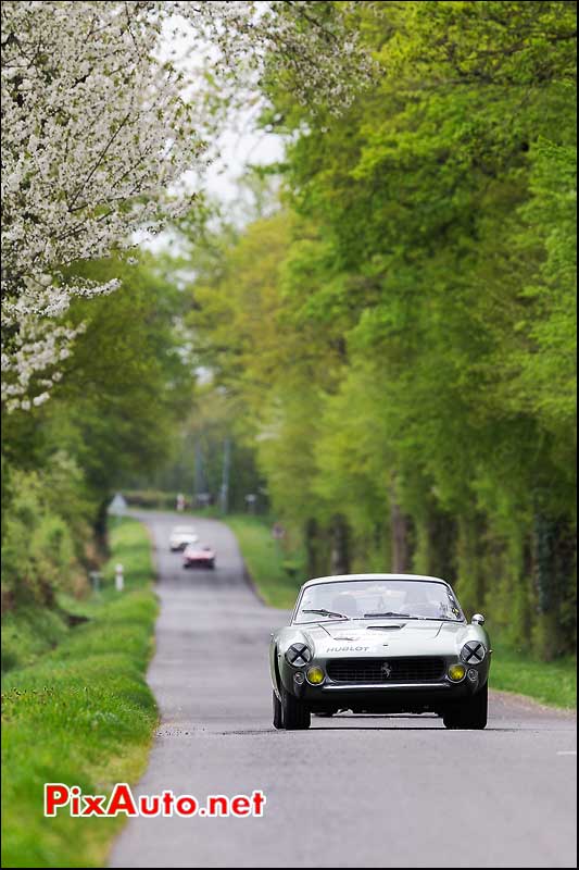 Ferrari 250GT lusso, route Limousin Tour Auto