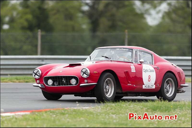 Ferrari 250gt swb, n8, Circuit Val-de-vienne, Tour Auto