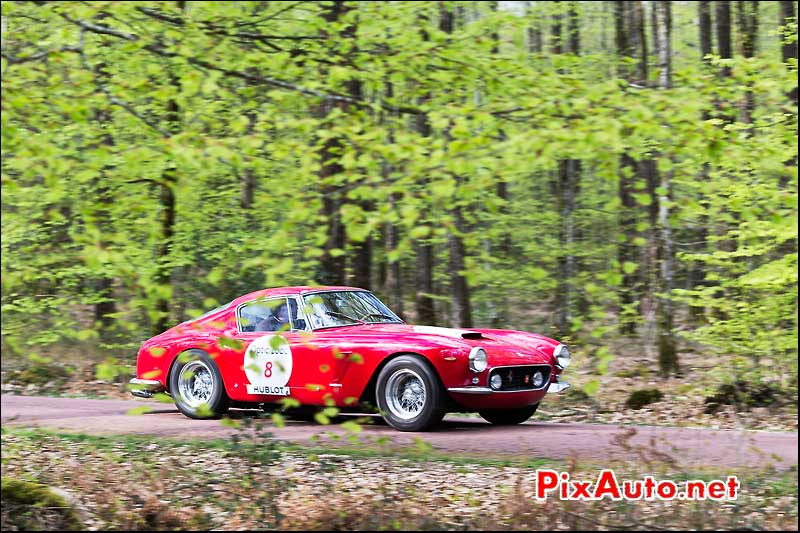 Ferrari 250gt swb, n8, Tour Auto 2013