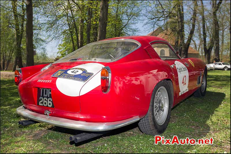 Ferrari 250GT TDF, n42, chateau Bannegon Tour Auto