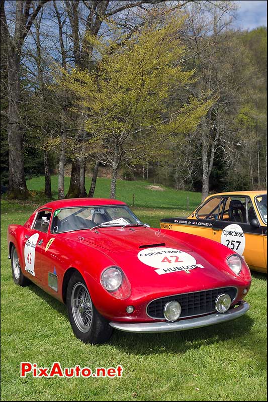 Ferrari 250GT TDF, n42, Pesteils Tour Auto