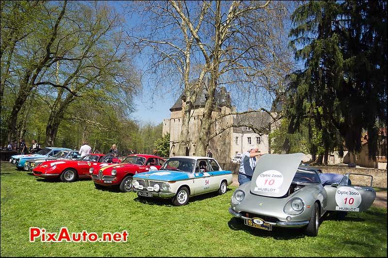 Ferrari 275GTB, n10, chateau Bannegon Tour Auto 2013