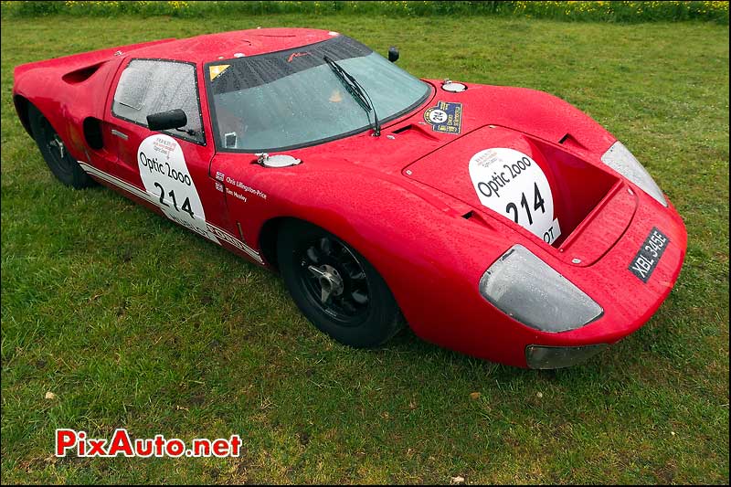 Ford GT40, n214, la Bourlie, Tour Auto 2013