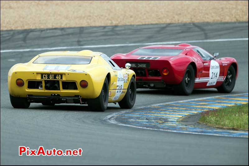 Ford GT40, n218, Circuit Bugatti Tour Auto 2013