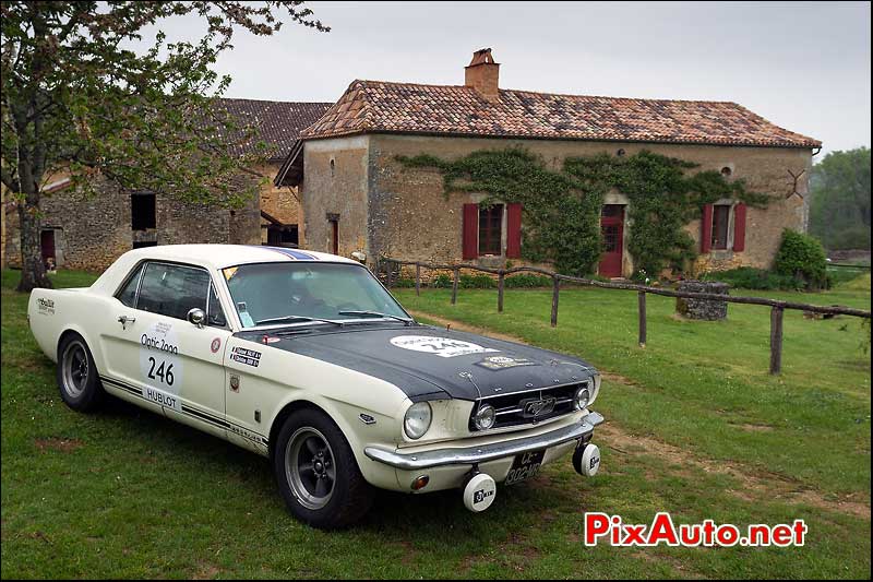 ford mustang n246, la Bourlie, Tour Auto 2013